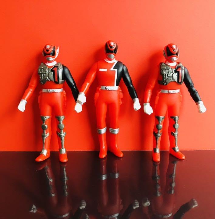 Amazon.co.jp: 特捜戦隊デカレンジャー ソフビ 15体 : おもちゃ